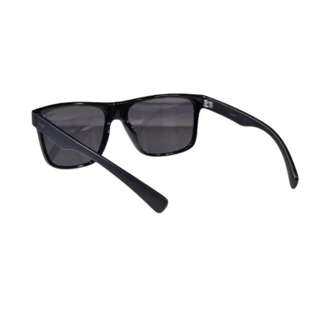 Polaroid Mens 57 -18 Black Full Rim Square Branded Sunglasses POL 22 0152482211